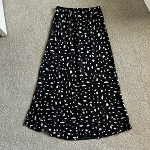Petal and Pup Maxi high low skirt